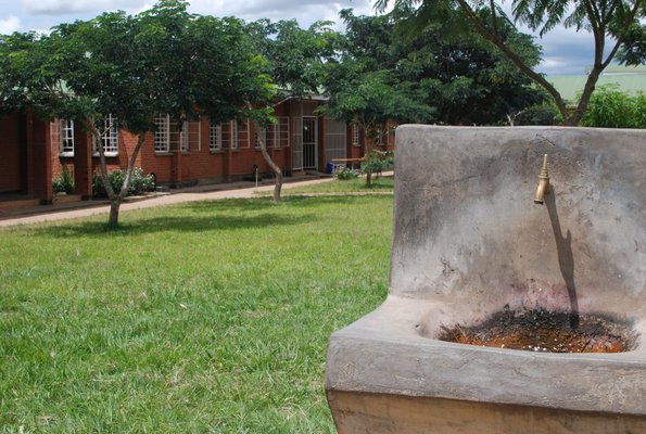 One of the blocks at Nsaru District Secondary School