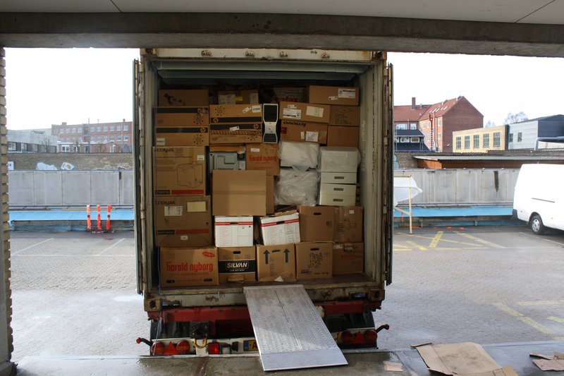 Container packing for tMinds and MUST 2019