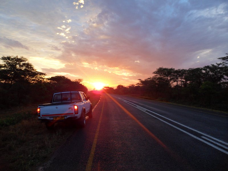 The road from Lilongwe to