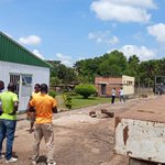 A shipping container arrives at Mzuzu University 2021